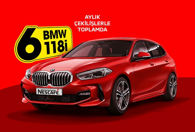 Her Ay 1, Toplamda 6 adet BMW 118i Otomobil